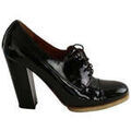 Bottes femme sur Grenoble : Boots Lanvin Talons en cuir verni noirs