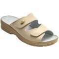 Mules Pediconfort Mules &agrave; scratch Beige