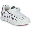 Baskets basses enfant Geox J SKYLIN GIRL Blanc
