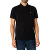 Polo Gant Polo classique en piqu&eacute; Shield Noir
