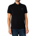 Polo Gant Polo classique en piqu&eacute; Shield Noir