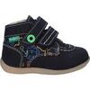 Bottes enfant Kickers 910352-10 BONKRO-2 GOLF NUBUCK PRINT