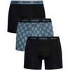 Cale&ccedil;ons HUGO Pack de 3 boxers Multicolore