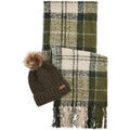 Echarpe Barbour SALTBURN BEANIE TARTAN SCARF GIFT SET