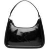 Sac &agrave; main Calvin Klein Jeans BOLD CK METALLIC SHOULDER BAG LV04F3332G Noir