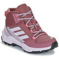 Randonn&eacute;e sur Grenoble : Chaussures enfant adidas TERREX AX4R MID K Bordeaux