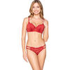 Corbeilles & balconnets Luna Splendida Culotte FLIRT Rouge