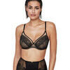 Corbeilles & balconnets Selmark Soutien-gorge embo&icirc;tant AURUM Noir