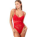 Culottes & autres bas
sur Grenoble : Bodys Admas Body tanga armatur&eacute; Maxine Rouge