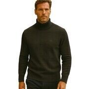 Pull Billtornade - Pull col roul&eacute; - noir Noir