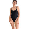 Maillots de bain Lisca Maillot de bain une pi&egrave;ce &eacute;chancr&eacute; sans armatures FLORIDA Noir