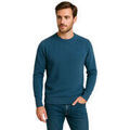 Pull Billtornade - Pull col rond en laine m&eacute;lang&eacute; - bleu Bleu