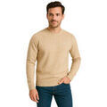 Pull Billtornade - Pull col rond en laine m&eacute;lang&eacute; - beige Beige