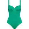 Maillots de bain Lisca Maillot de bain une pi&egrave;ce armatur&eacute; PORTOFINO Vert