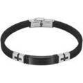 Bracelets Lotus Bracelet homme Style caoutchouc noir acier Grenoble