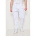 Jeans/Pantalons sur Grenoble : Pantalon Kebello PANTALON CARGO H, Blanc