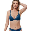 Emboitants Selmark Soutien-gorge triangle plongeant MALITZIA Bleu