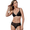 Emboitants Selmark Soutien-gorge triangle plongeant MALITZIA Noir