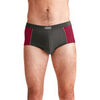 Slips Daxon by - Lot de 4 slips ferm&eacute;s taille haut Multicolore
