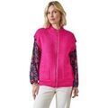 Gilets sur Grenoble : Gilet Daxon by - Gilet sans manches zipp&eacute; Rose