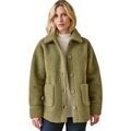 Manteau Daxon by - Veste en maille moutonn&eacute;e Vert Grenoble