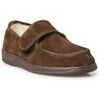 Chaussures bateau Pediconfort Derbies &agrave; scratch fourr&eacute;s Marron