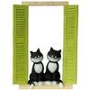 Statuettes et figurines Parastone Statuette Les chats par Dubout Vert Unique. . Maison & D&eacute;co > Statuettes et figurines.