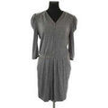 Robe courte Sandro Robe en coton grise