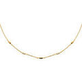 Collier Brillaxis Collier plaqu&eacute; or Jaune Grenoble