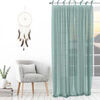 Voilages Soleil D'Ocre SPIRIT Vert 140x240 cm. . Maison & D&eacute;co> Voilages.