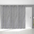Linge de maison sur Grenoble : Voilages Soleil D'Ocre Liane Gris 250x280 cm. . Maison & D&eacute;co> Voilages.