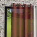 Voilages Soleil D'Ocre Boh&egrave;me Rouge 140x240 cm. . Maison & D&eacute;co> Voilages. Grenoble