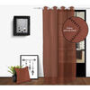 Voilages Soleil D'Ocre SPIRIT Rouge 140x240 cm. . Maison & D&eacute;co> Voilages.