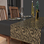 Serviettes de table Nappes, Sets de table Soleil D'Ocre Gold