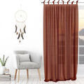 Linge de maison sur Grenoble : Voilages Soleil D'Ocre SPIRIT Rouge 140x240 cm. . Maison & D&eacute;co> Voilages.