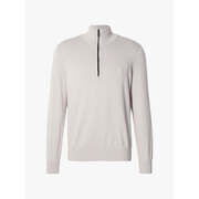 Pull BOSS Pull camionneur gris en cahcemire
