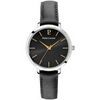 Montre Pierre Lannier Montre Femme CHOUQUETTE Noir Cuir Noir