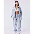 Jeans sur Grenoble : Jeans flare / larges Project X Paris Jean F254411