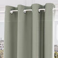 Linge de maison sur Grenoble : Voilages Soleil D'Ocre Velvet Vert 140x240 cm. . Maison & D&eacute;co> Voilages.