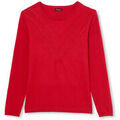 Pull Daxon by - Pull maille fantaisie d&eacute;tails rivets Rouge