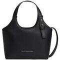 Sac &agrave; main Tommy Hilfiger TH LOGO MINI TOTE AW0AW18281 Noir