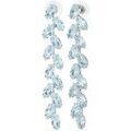 Boucles oreilles Sc Crystal B3280-ARGENT Argent&eacute; Grenoble
