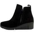 Baskets montantes The Divine Factory Basket Montante Cuir Al&eacute;noa Noir Grenoble