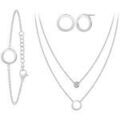 Parures Sc Crystal B4196-ARGENT Argent&eacute; Grenoble