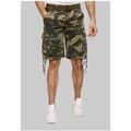 Short Kebello Bermuda Militaire Cargo H, Vert