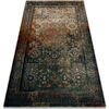 Tapis Rugsx Tapis en laine OMEGA MAMLUK Rosette vintage 100x150 cm Vert 100x150 cm. . Maison & D&eacute;co > Tapis.