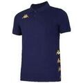Polos sur Grenoble : Polo Kappa Polo manches courtes Gastio bleu