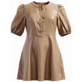 Robe courte Kebello Robe F, Marron