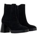 Bottes femme sur Grenoble : Bottines Super Mode Bottines &agrave; Talon Zip Noir