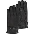 Gants Isotoner Gants cuir homme Ref 67362 AAG Noir